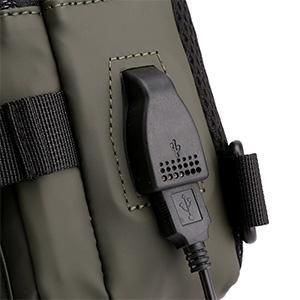 Sling Premium Waterproof Bag with USB Charging Port