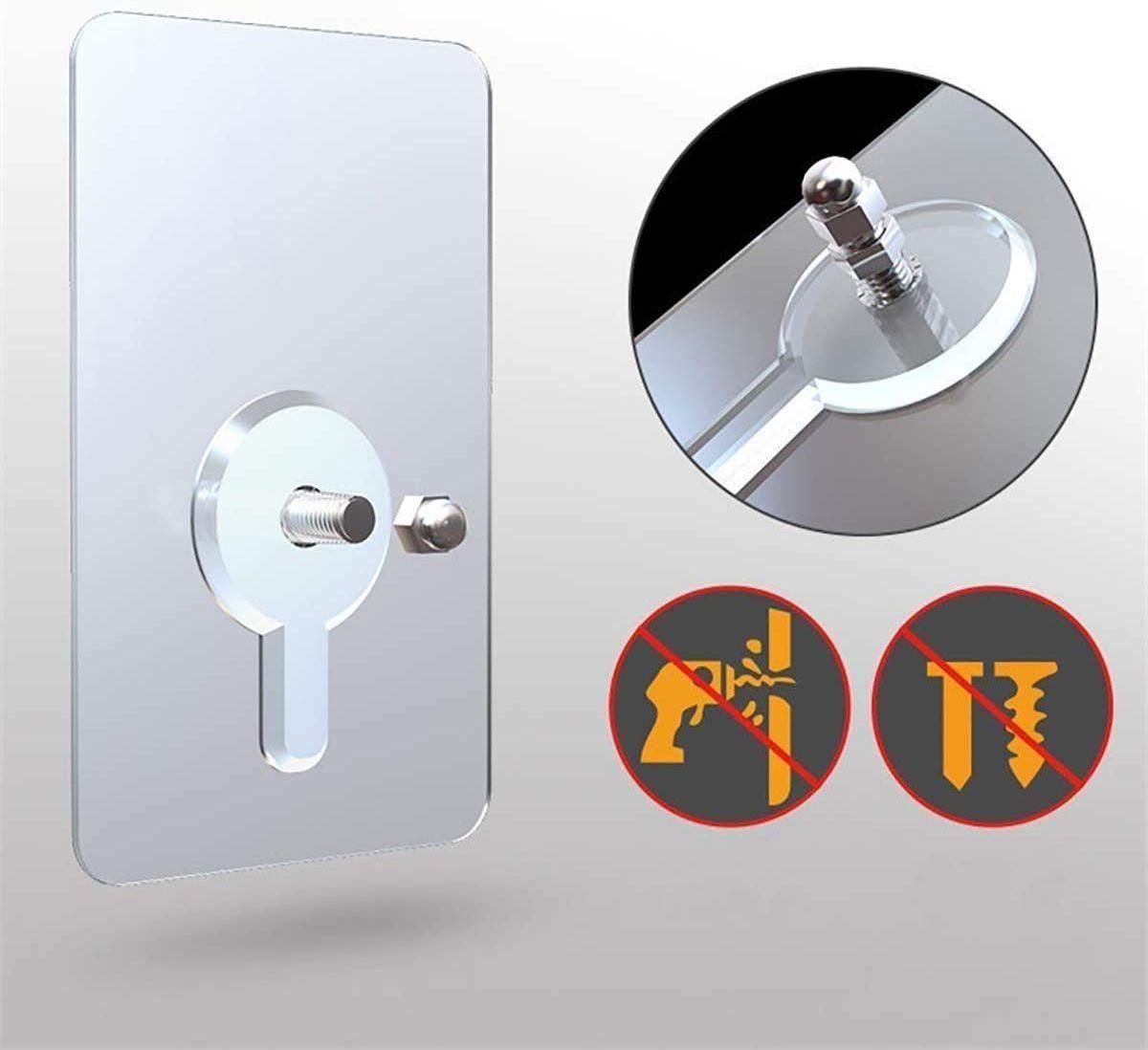 Screw Wall Hook-Adhesive Nails Wall Poster Non-Trace Stick Wall Hooks