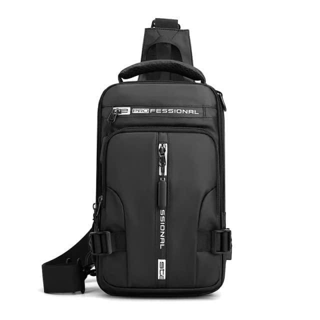 Sling Premium Waterproof Bag with USB Charging Port