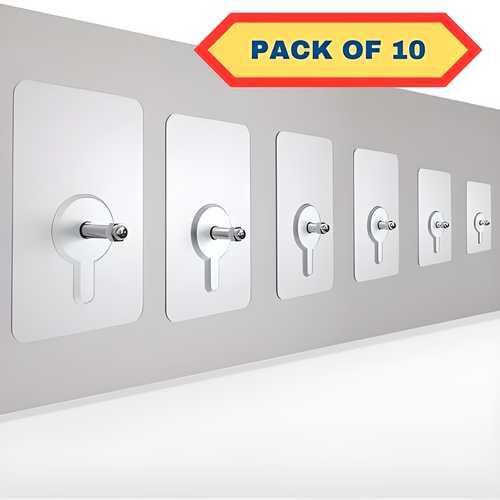 Screw Wall Hook-Adhesive Nails Wall Poster Non-Trace Stick Wall Hooks