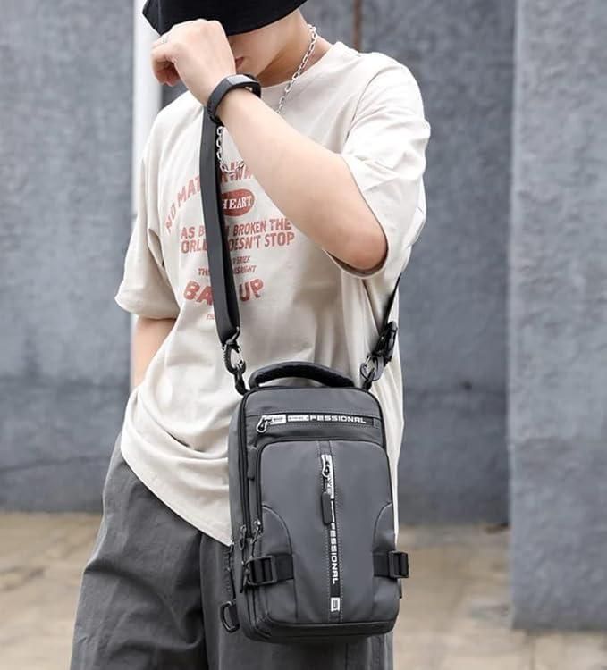 Sling Premium Waterproof Bag with USB Charging Port