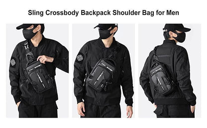 Sling Premium Waterproof Bag with USB Charging Port